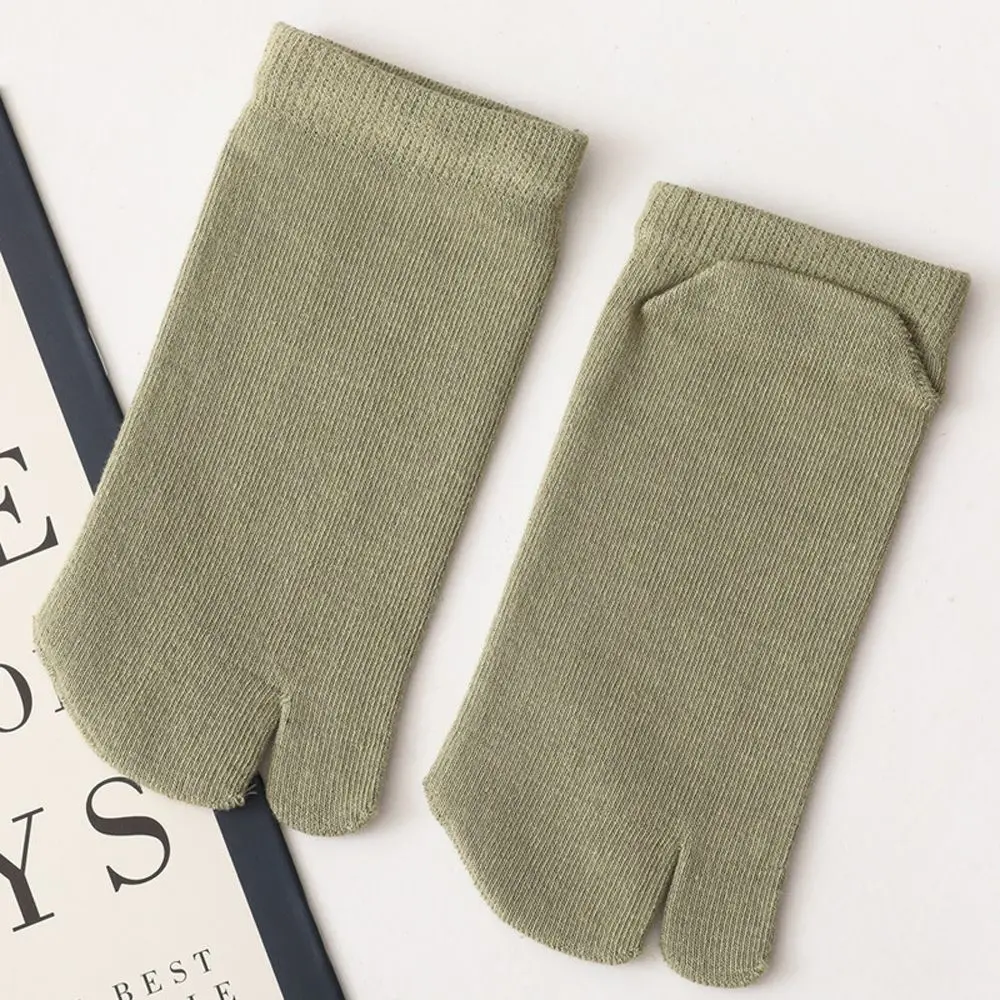 

Breathable Fashion Cotton Sandal Japanese Men Flip Flop Two Toe Socks Split Tabi Socks Hosiery