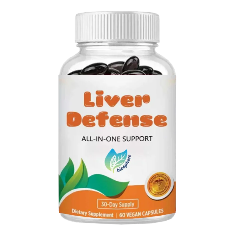 

Защита печени молочного растопа, включая: ревертрол, одуванчик и корейский растоп, 60 капсул