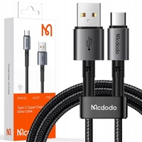 MCDODO USB-C CABLE FAST CHARGE TO SAMSUNG XIAOMI USB TYPE C 6A 100 IN 1M
