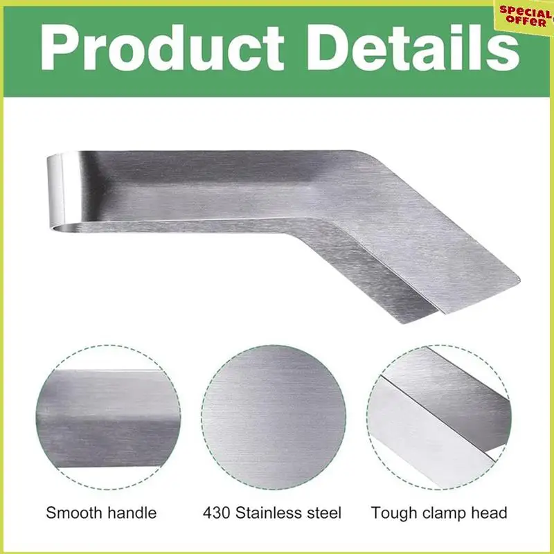 A34R 2PCS Seedling Transplant Tongs Remove Tongs Seedling Transplanting Tool Stainless Steel Gardening Plants Seedling