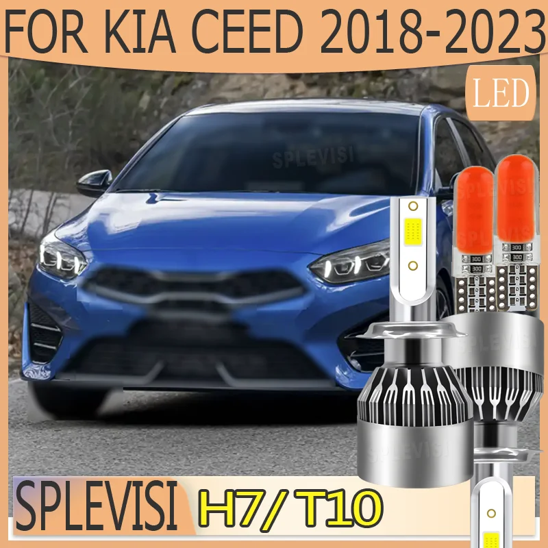 

Clear Vision Plug-and-Play Instant Installation All-Weather Performance LED Headlight For Kia Ceed 2018 2019 2020 2021 2022 2023