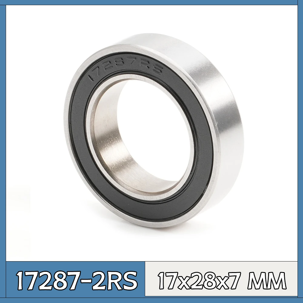 

17287-2RS Bearing 17*28*7 mm ( 1 PC ) ABEC-3 17287 RS Bicycle Hub Front Rear Hubs Wheel 17 28 7 Ceramic Balls Bearings