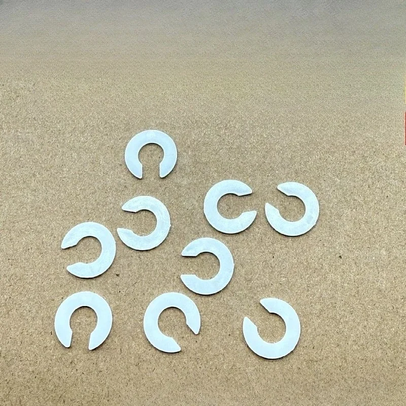 WZ-Suitable for Midea refrigerator door adjustment gasket, 7mm inner aperture, plastic cushion，10pcs