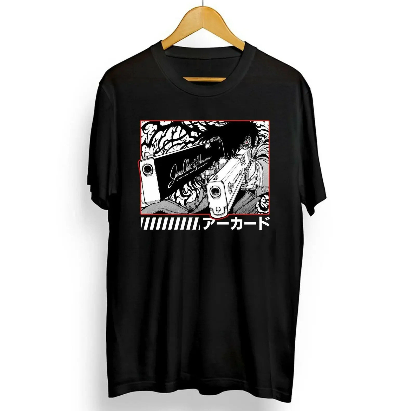 

Hellsing Alucard Castlevania Ultimate Vampire Unisex shirt Anime,Manga T-Shirt
