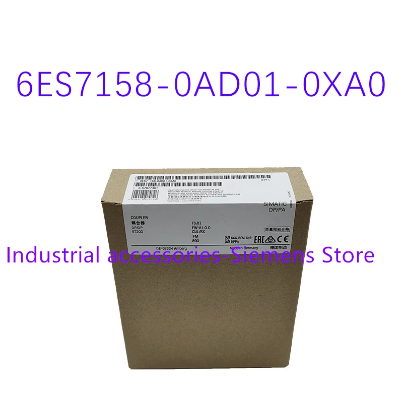 New original 6ES7158-0AD01-0XA0 coupler module 6ES71580AD010XA0 spot