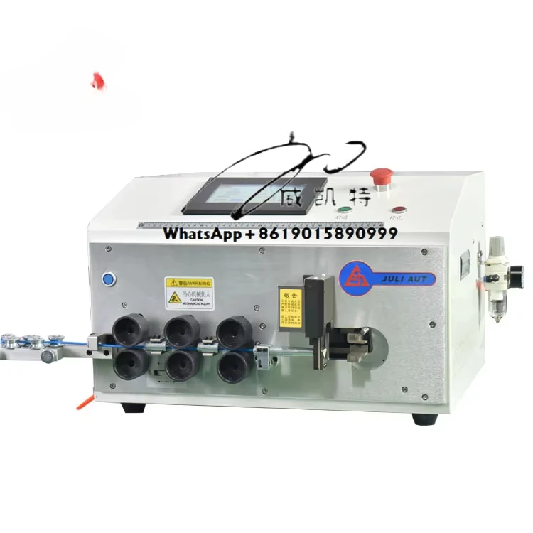 Factory Direct Sale  Automatic Computer 25mm2 Hard Wire 2D Bending Machine with Cable Cutting Stripping Functions
