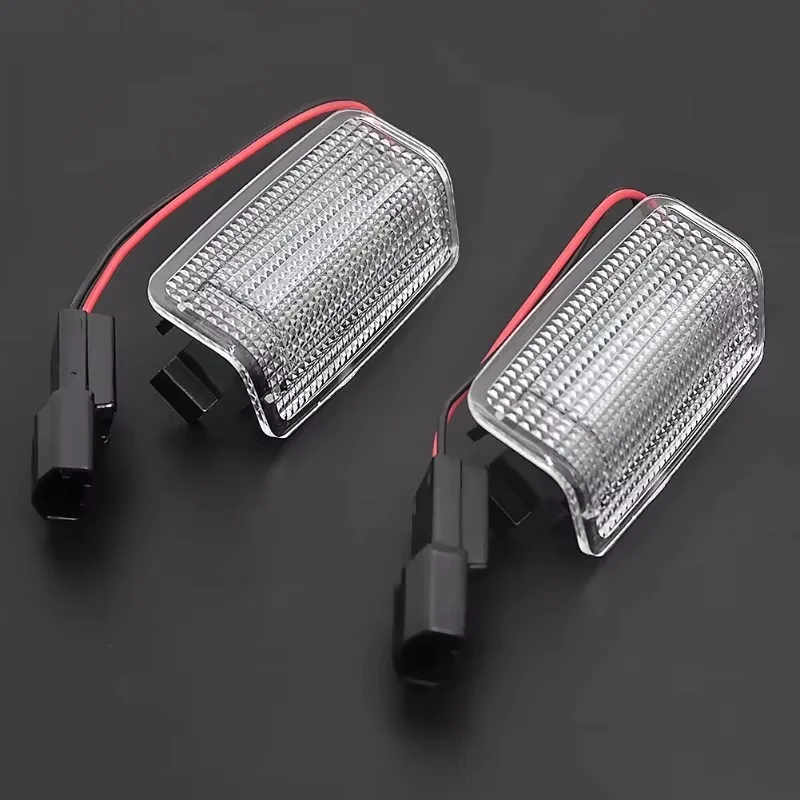 Rea 2pcs for Lexus IS ES LS RX GX LX GS Camry Highladner Land Cruiser Avalon Prius Canbus LED Footwell Under Door Courtesy Lig