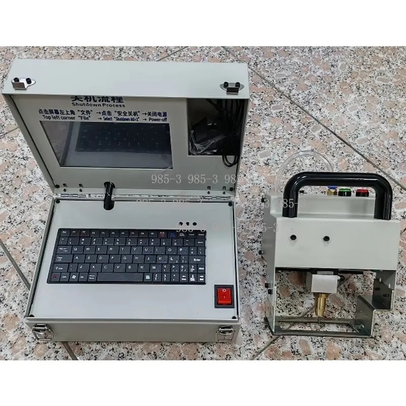 Portable Steel Stamp Printer, Steel Plate Engraving Machine, 30×80mm Marking Tool