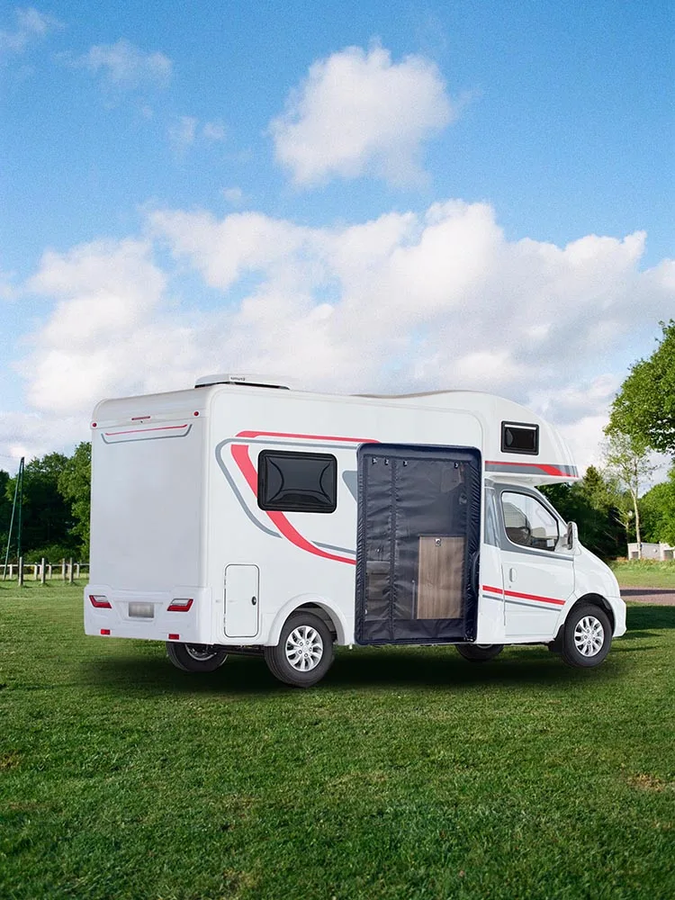 قافلة مغناطيسية يطير الشاشة تنفس الحشرات البعوض الستار RV البعوض واقية ستارة الباب للتخييم انزلاق الباب الخلفي