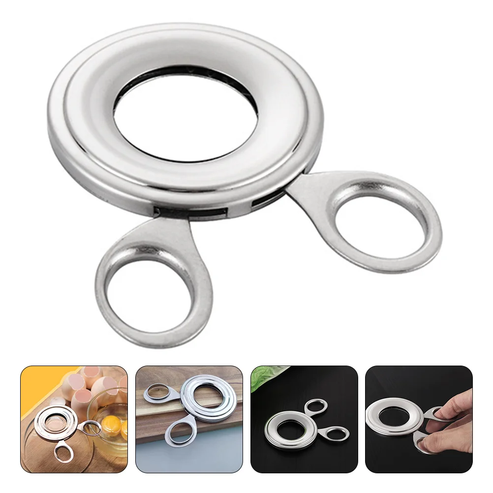 

Egg Peeler Breakfast Tool Kitchen Stainless Steel Opener Splitter Topper Eggshell