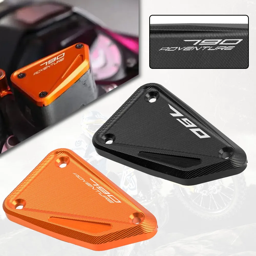

2024 Motorcycle Front Brake Fluid Cylinder Cover Master Reservoir Cap For 790DUKE 790 ADVENTURE ADV R 2018 2019 2020 2021-2023
