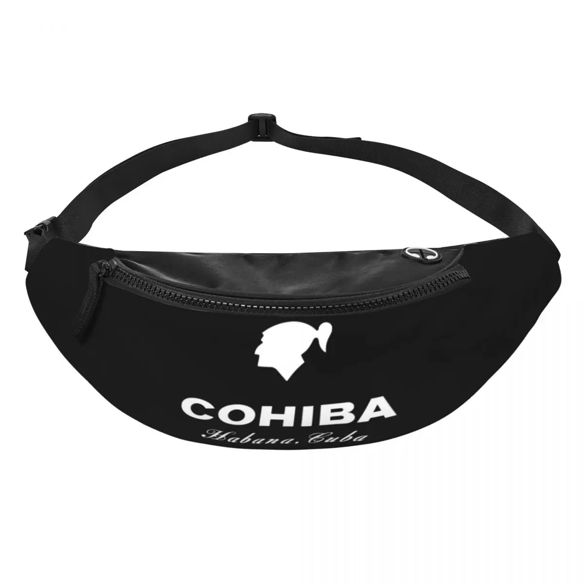 Cuban Cohiba Cigars Fanny Pack Women Men Casual Crossbody Waist Bag for Running Phone Money Pouch