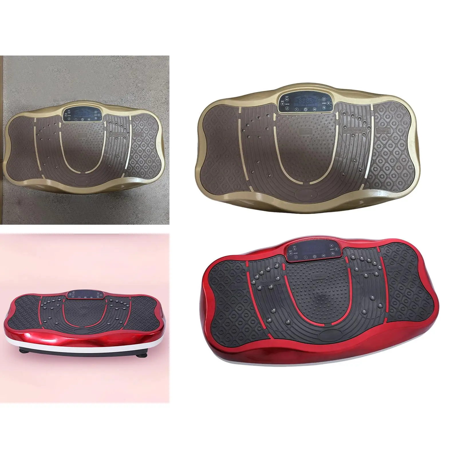 Macchina per esercizi con piastra vibrante Pedale antiscivolo portatile multiuso SHAKE Board con piattaforma telecomandata Scarpe da ginnastica fitness