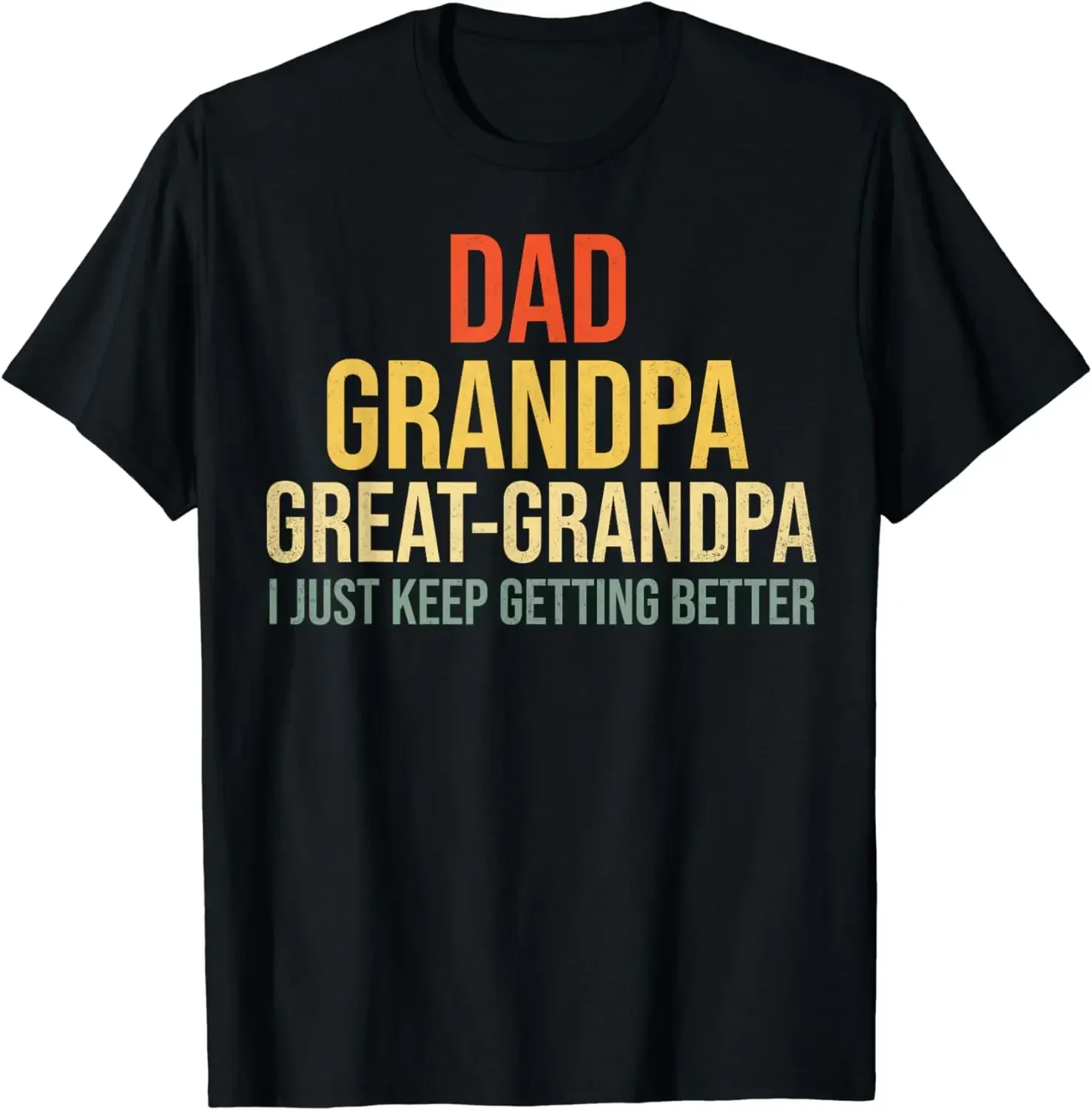 Fathers Day Funny Great Grandpa heavyweight Sweatshirt anime Crewneck Round Neck streetwear fashion man Hot Sale New forT-Shirt