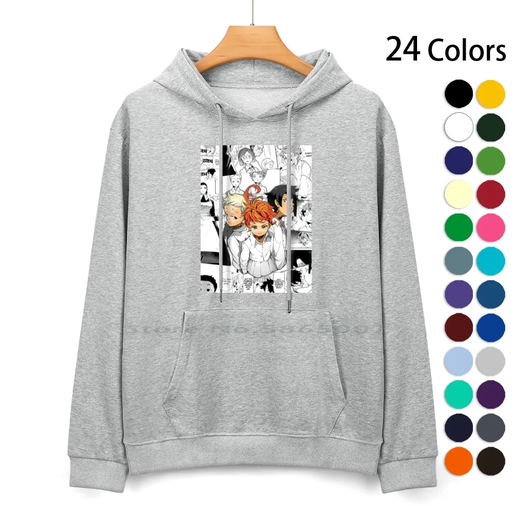 

The Promised Neverland Pure Cotton Hoodie Sweater 24 Colors Promis Neverland Ray Norman Mom 63194 22194 81194 Phil Manga