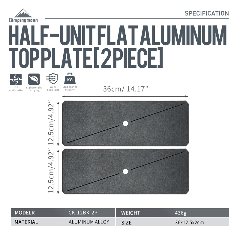 Campingmoon CK-12BK…