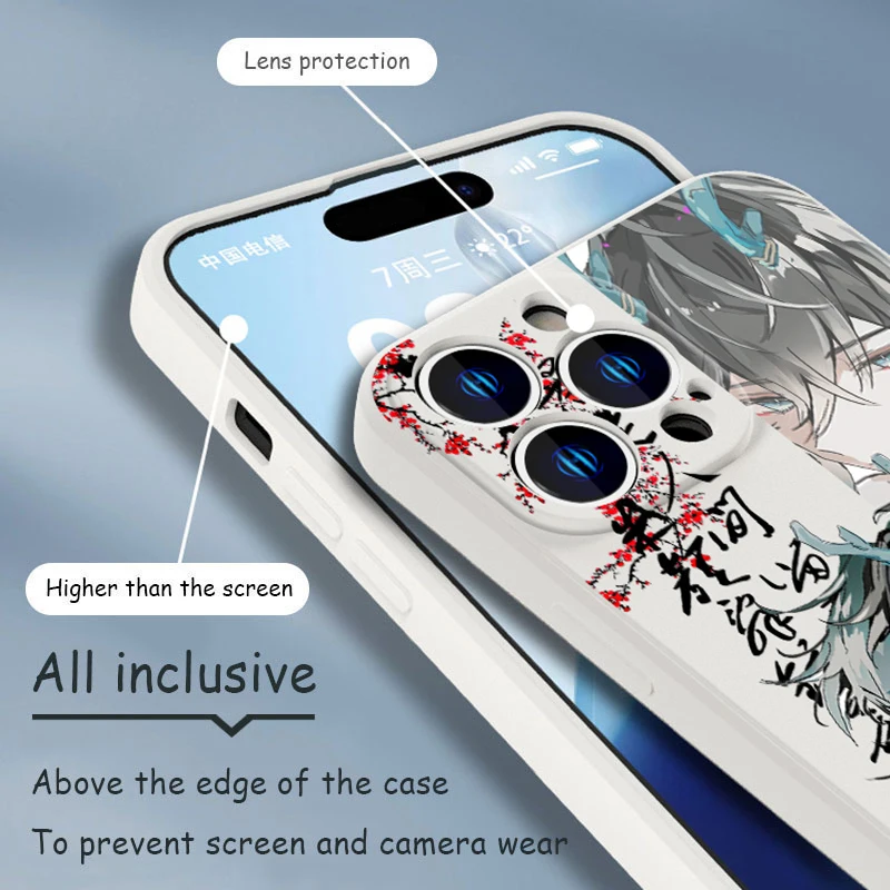 Honkai Star Rail Case for Samsung Galaxy S24 Ultra S23 S22 S21 Plus S20 FE S10 Note 20 10 Pro A14 A34 A54 Soft Silicone Cover