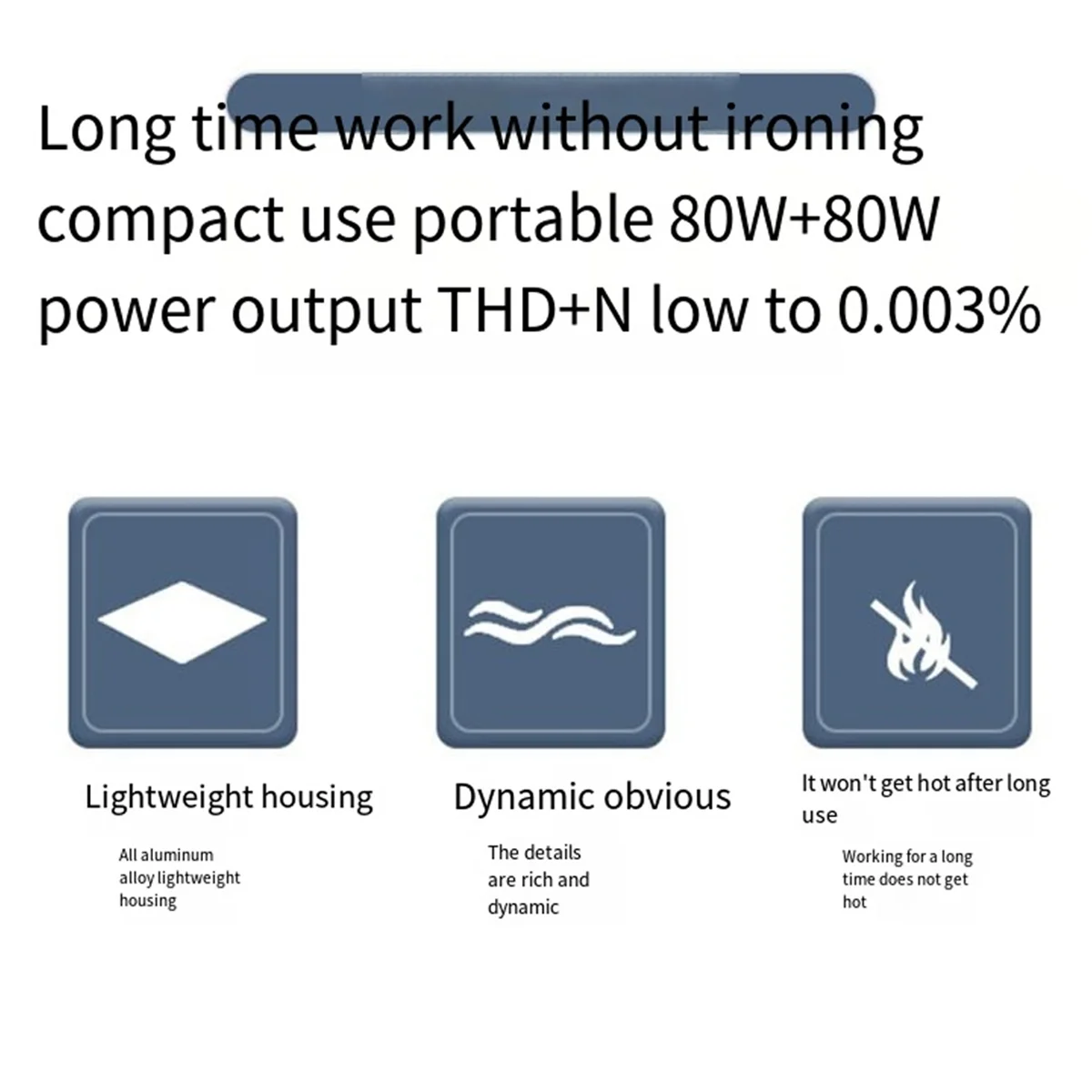 A88M BRZHIFI 2x80W MA12070 Amplificador de potencia de audio digital Altavoces Estéreo HiFi AMP Clase D Aux DC15-19V Negro