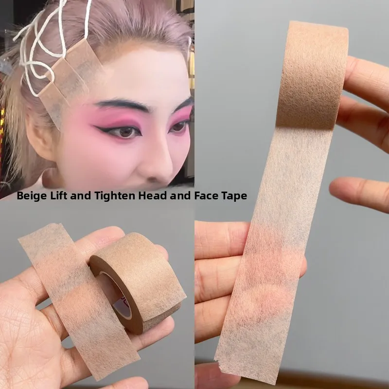 شريط ماكياج غير مرئي بلون البشرة لرفع الحواجب وتنعيم الوجه، أداة تجميل مقاومة للماء من الصين
