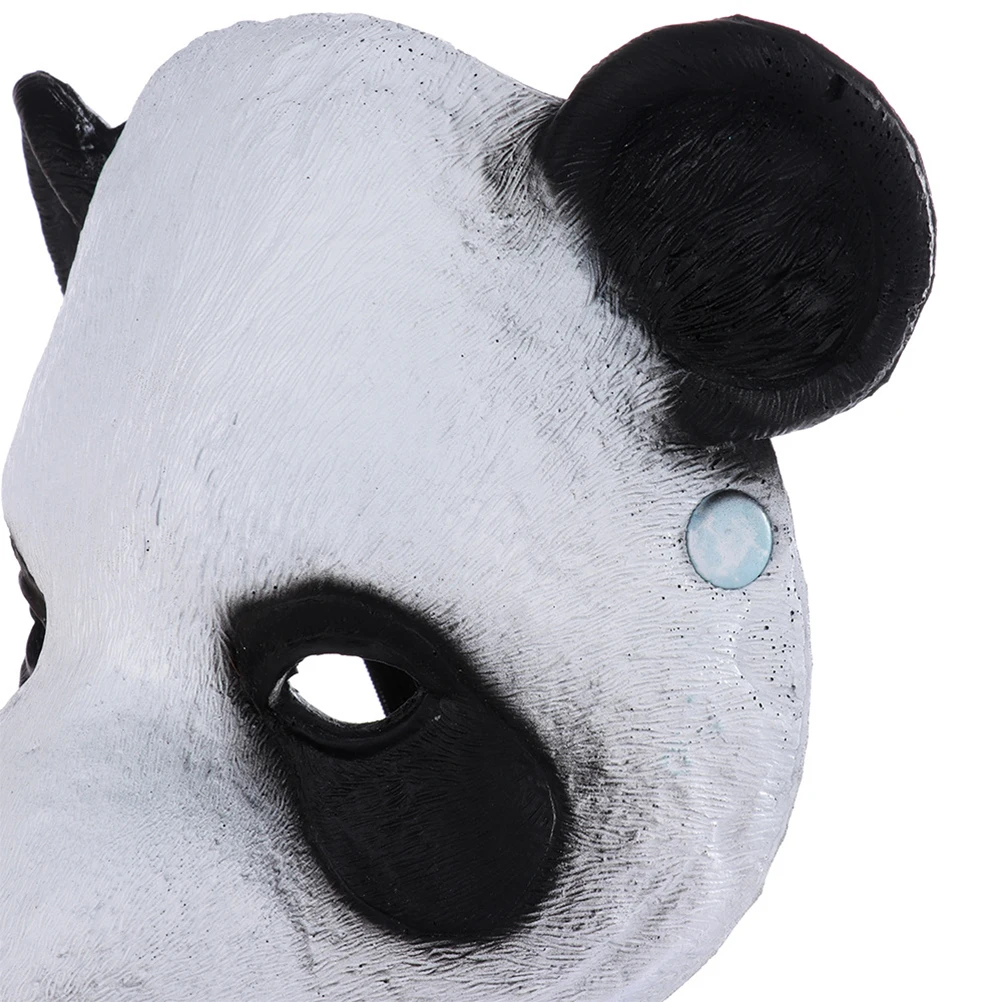 

Halloween Party Mask Big Panda Pu Face Mask For Carnival Cosplay Masquerade Stage Prop Ktv Bar Decoration Environmentally