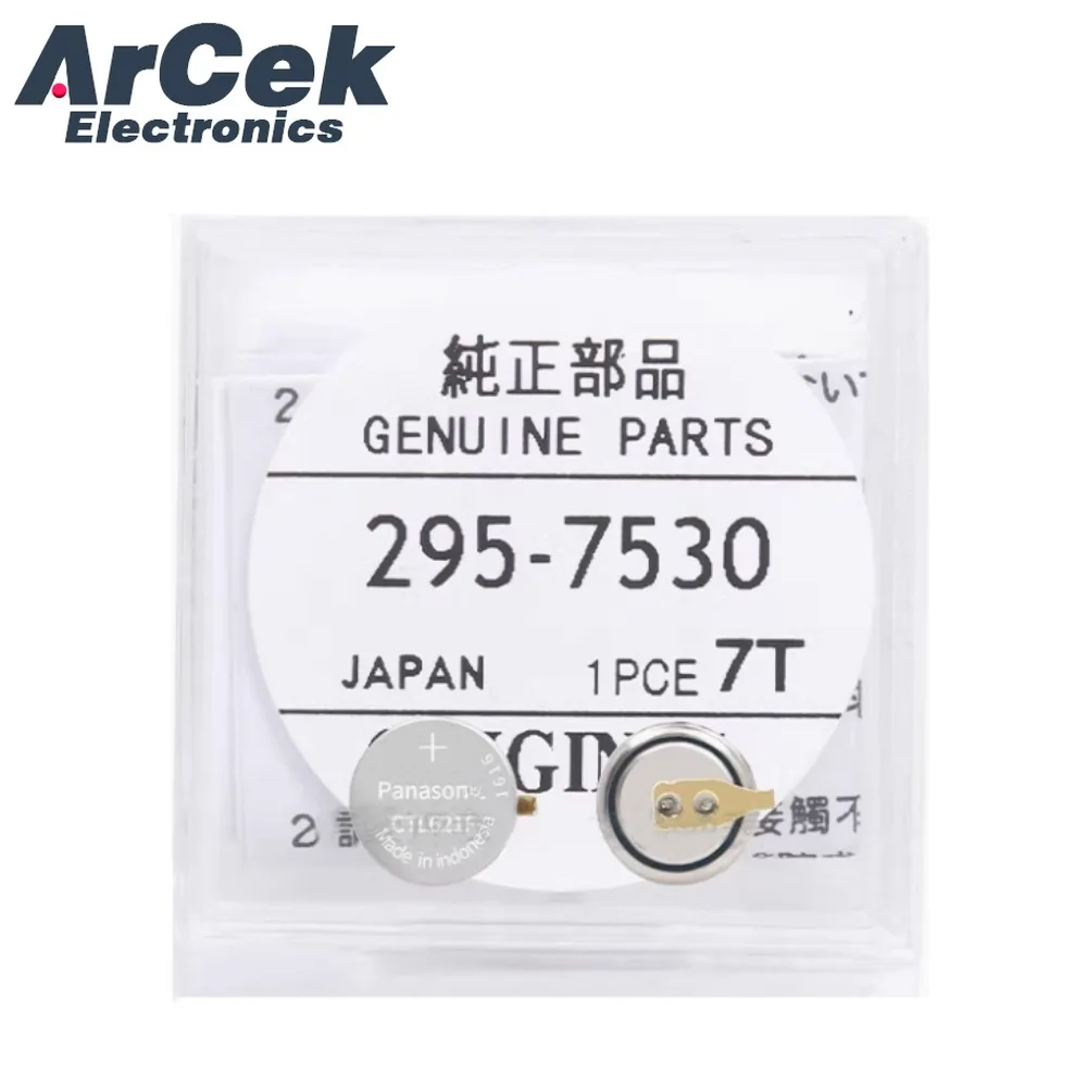 

1PCS 295-7530 CTL621F Photokinetic Energy Watch Rechargeable Battery 295 7530 CTL621 for Citizen Watch