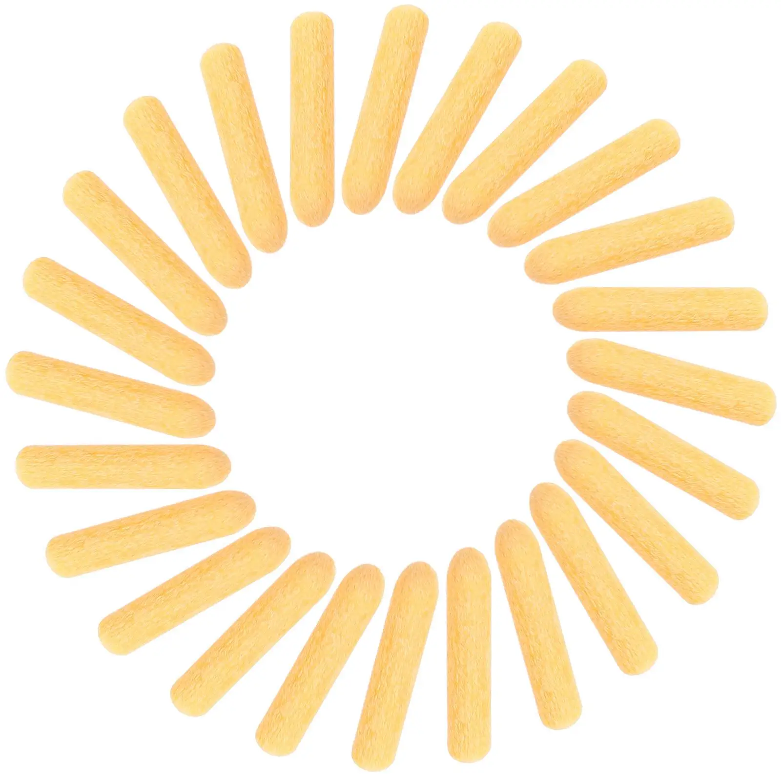 

50 Pcs Pen Replacement Points Refillable Replacements Nibs Stylus Marker Yellow Student