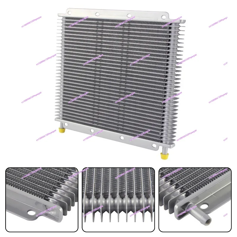 

Car modification gearbox oil-cooled gearbox radiator water cooling cooling heat sink oil cooler kit universal