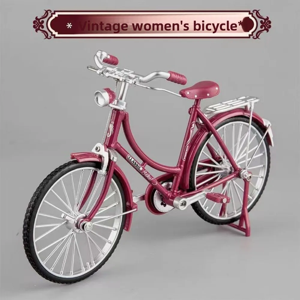 New Mini DIY Assembly Kit 17.8*6.2*10.5cm 4 Colors Alloy Model Bicycle Children's Hands-on Ability Collection