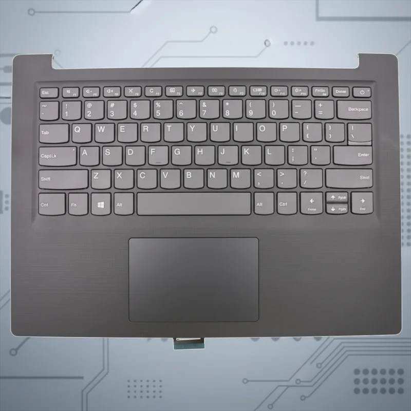 

US English Keyboard Black Upper Case Palmrest Shell Cover For Lenovo S145 14 AST 14IKB 14API 14IGM 14IWL 14IIL 5CB0S17035