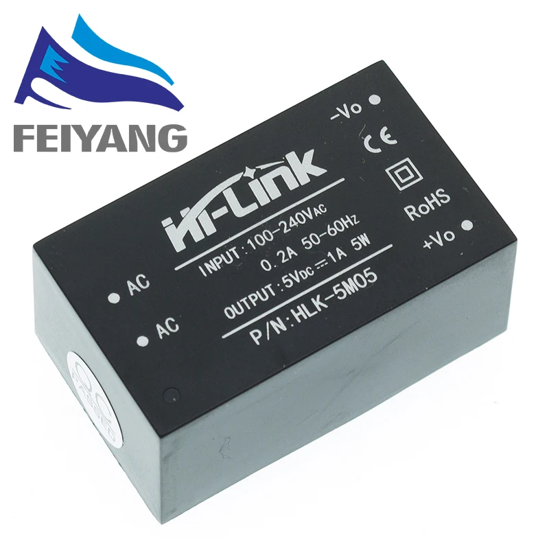 HLK-5M05 HLK-5M03 HLK-5M12 5W AC-DC 220V to 12V/5V/3.3V Buck Step Down Power Supply Module Converter Intelligent