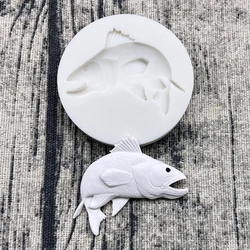 Sea Fish Marlin Silicone Cake Baking Mold Sugarcraft Chocolate Cupcake Resin Tools Fondant Cake Decorating Tools