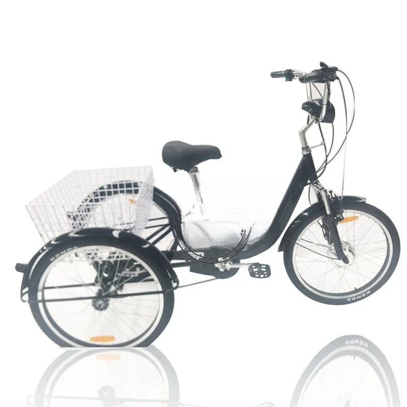 Mobile pedal 3-wheel bicycle human tricycle