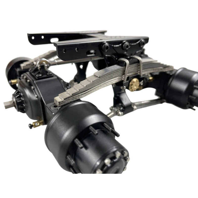 

Rear Suspension Assembly for 1/14 Rc Truck Toys Tamiya Tractor Trailer Dumper Universal Parts MAN 770S 56368 FH16 Actros 3363