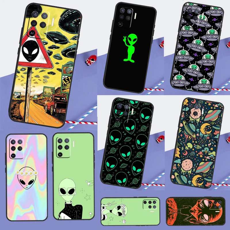 Cartoon Alien Case …