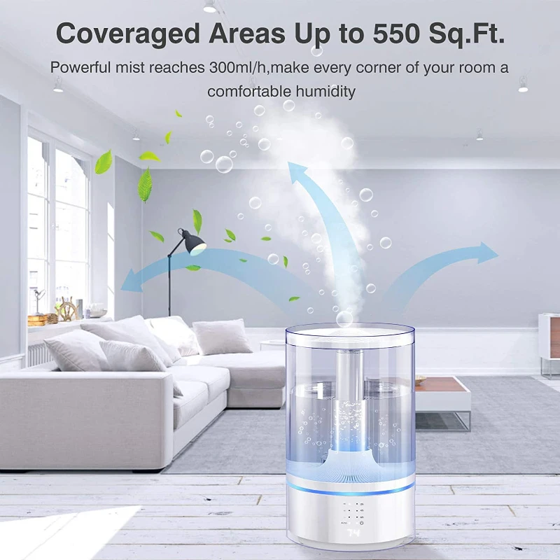 Xiaomi Youpin Luchtbevochtiger Afstandsbediening Geurverspreider Luchtbevochtiger Ultrasone Cool Mist Maker Fogger Grote capaciteit Cadeau Nieuw