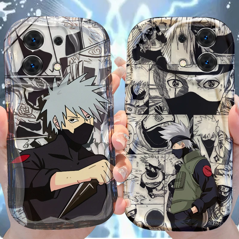 Anime N-Narutos Phone Case for Xiaomi Redmi Note 13 12 11 Pro Plus 4G 5G 13C 12C Turbo 12S 11S 10 9 11A 9C Wave edged soft Cover