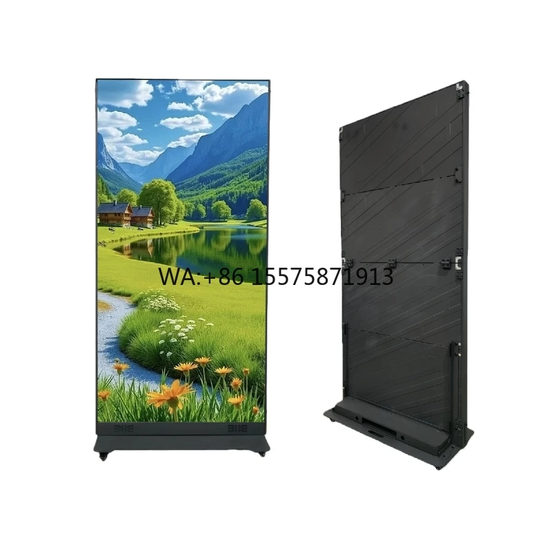 

Intelligent LED poster screen - Remote WiFi control - Dynamic scrolling display - Promotional use in shopping malls and stores
