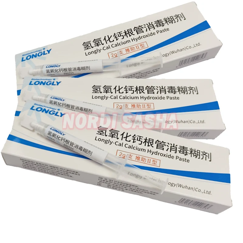 

2 г дезинфицирующее средство для длительного корневого канала, гидроксидная паста кальция, стоматологические перипедийные дезинфицирующие материалы