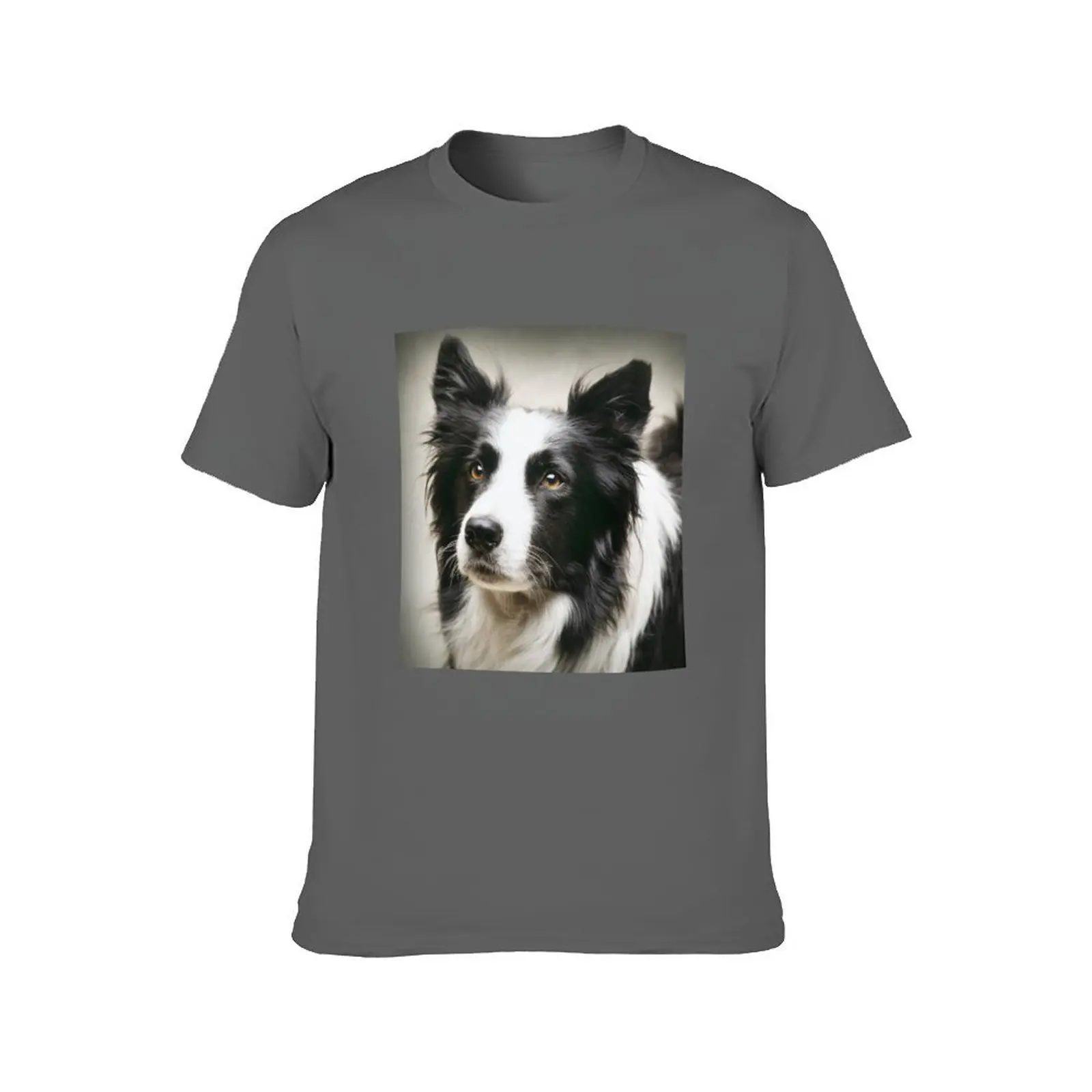 Working Border Collie T-Shirt oversized t shirt anime t shirts mens white t shirts