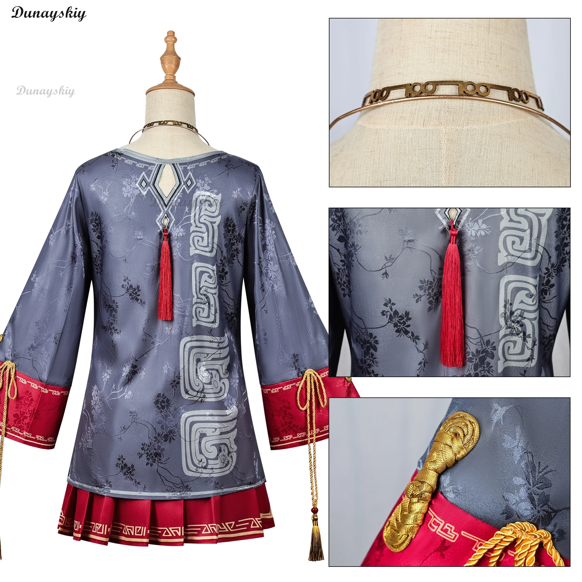 신상 드래곤 리턴 장수 잠금 코스프레 코스튬 가발, 할로윈 크리스마스 새해 만화 콘 게임, 애니메이션 파티 여성 의상