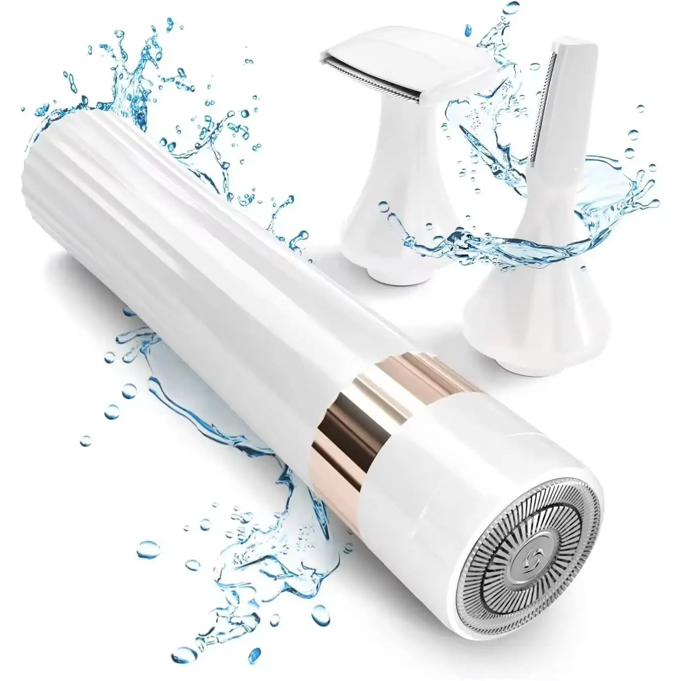 Electric Lady Shaver Epilator for Women Household Hair Trimmer for Groin Bikini Eyebrow Grooming Kit