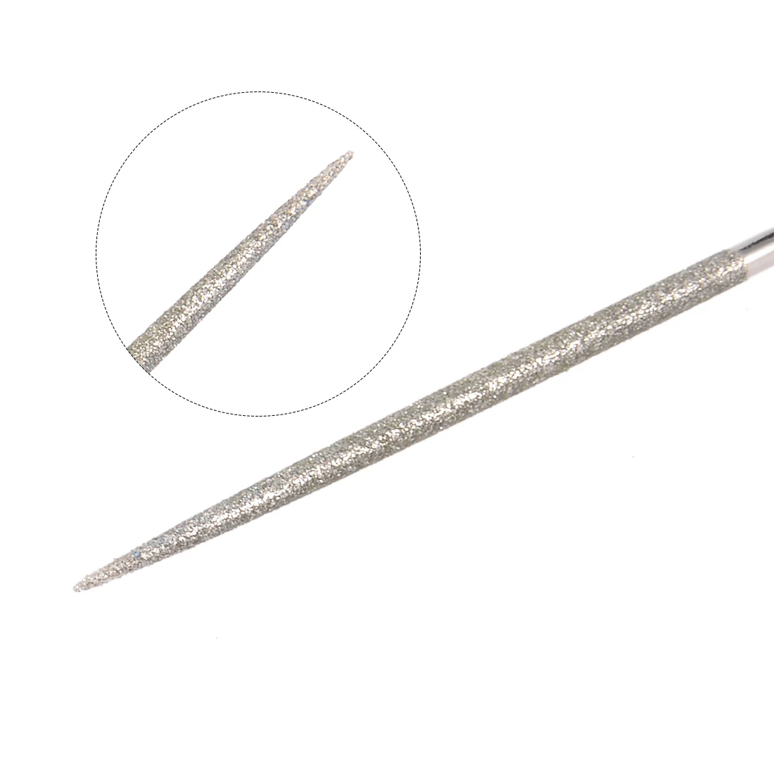 10Pcs 2x100mm Round Diamond Needle File 150Grit Handy Tool Ceramic Crafts DIY Wood Rasp File Needle Jewelry Carving Diamond File