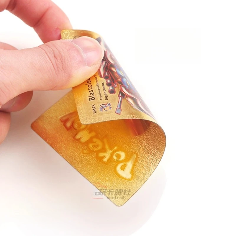 PTCG بطاقة أوراق الذهب بطاقة سوداء بوكيمون قزم الوحش مجلس لعبة EX VMAX بطاقة لعبة جمع الملحق الصبي هدية #2