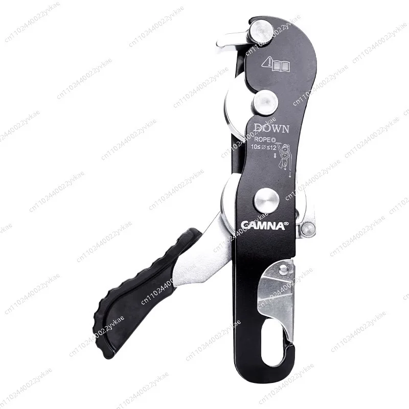 

Outdoor rock climbing anti-panic manual control STOP descent self-locking device Aerial work Safety rope Life-saving protector