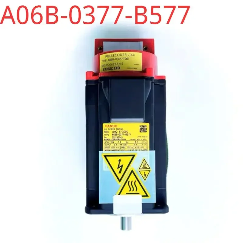 A06B-0377-B577 Fanuc Motor CNC Test OK