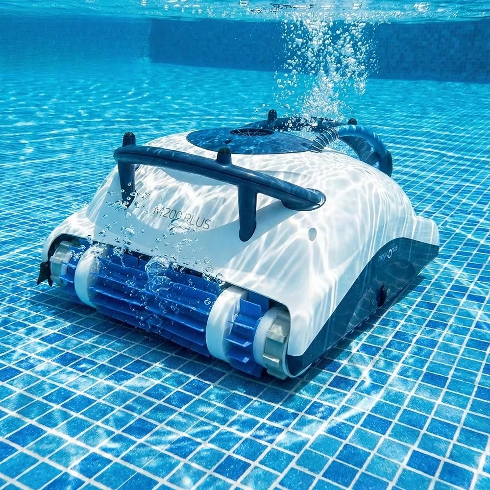 Smart  Robotic Pool Cleaner for Home Swimming Pools, Automatic Pool Vacuum for Easy and Efficient Pool Maintenance
