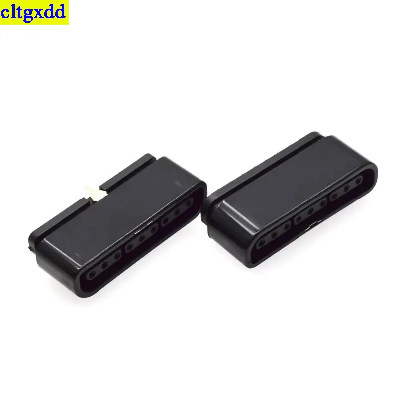 cltgxdd 1 pezzo 90 gradi 180 gradi 9 pin split connettore femmina slot per presa controller di gioco adatto per adattatore host PS2