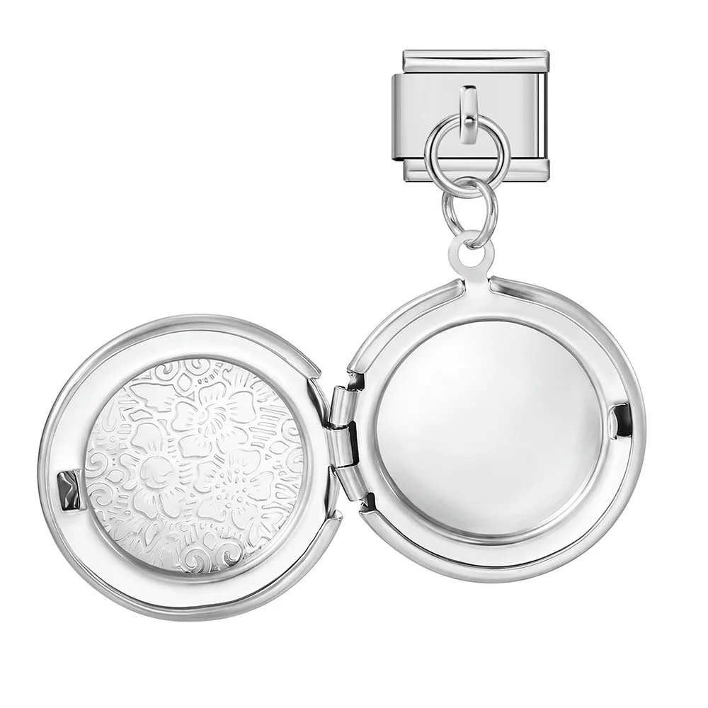 Offener Hochzeitstag-Anhänger aus Edelstahl, italienischer Charm-Anhänger, passend für 9mm Armbänder, DIY-Perlen-Schmuck für Damen und Herren, Geschenk – Detail 13