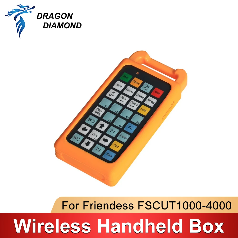 Original FSCUT1000 Wireless Remote Controller Handheld Box Friendess Cypcut FSCUT Control System for Laser Metal Cutting Machine