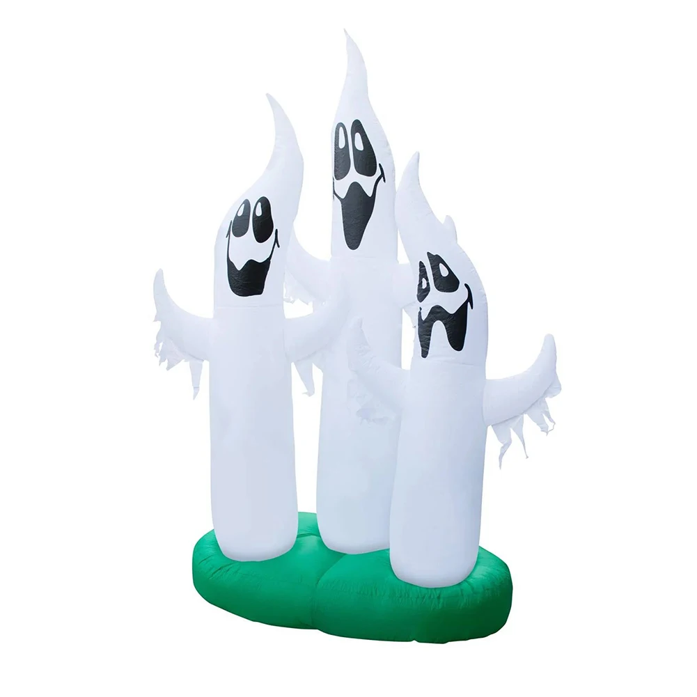 

10Ft Inflatable Decoration Cute Halloween Inflatable Scary Ghost with LED Light Giant for Outdoor Party Garden Lawn